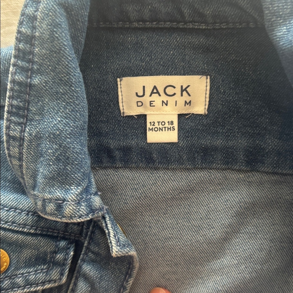 Janie and Jack denim jacket - Picture 2 of 2